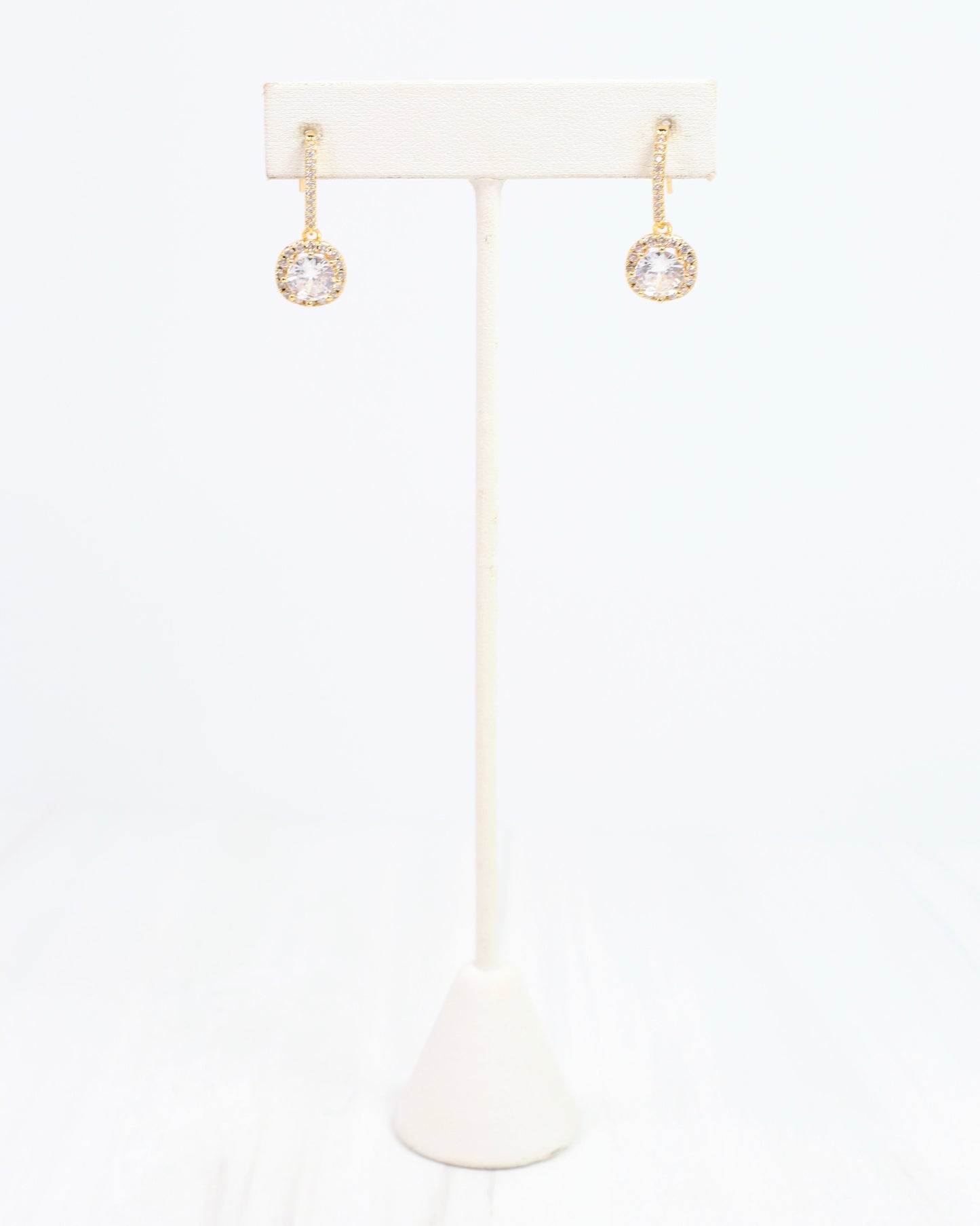 Frederika Fish Hook Earring Gold