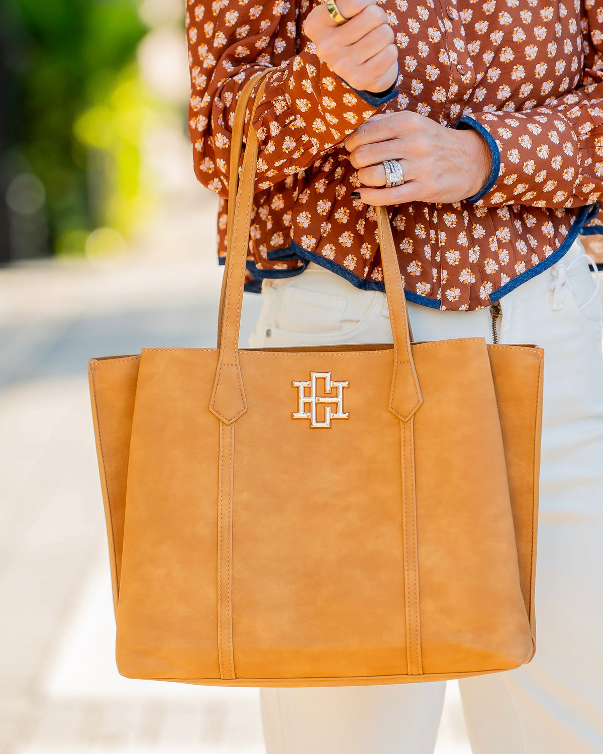 Heath Tote Bag Mustard S