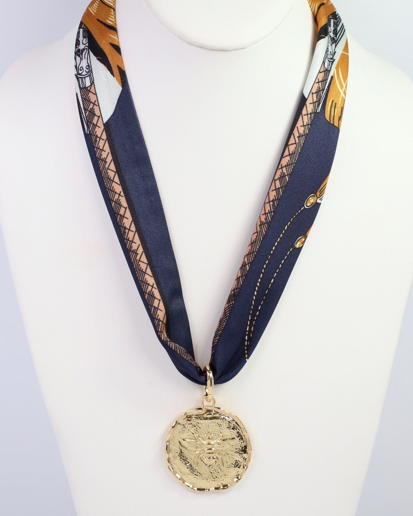 Buzzin Bee Coin Charm Gold