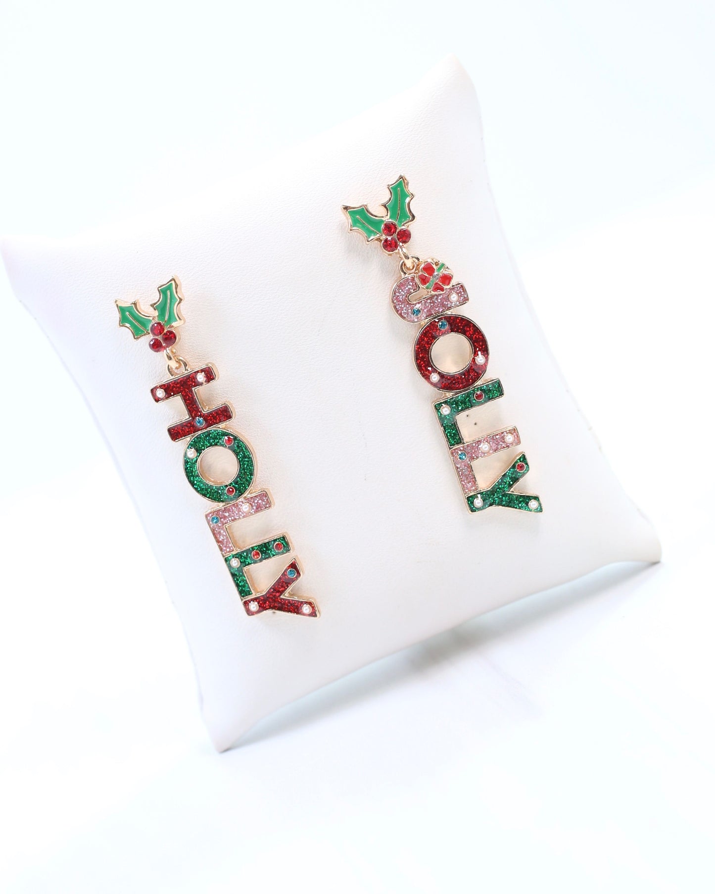 Deck the Halls Holly Jolly Earring Multi