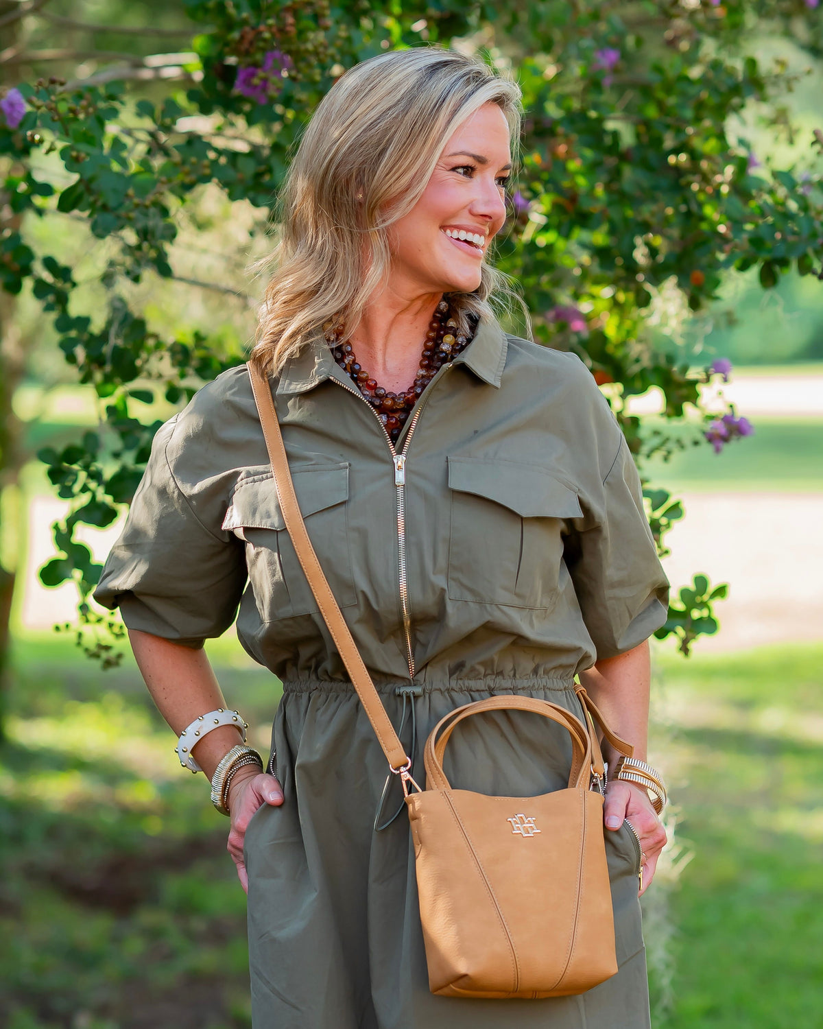 Banks Mini Bucket Bag Mustard S