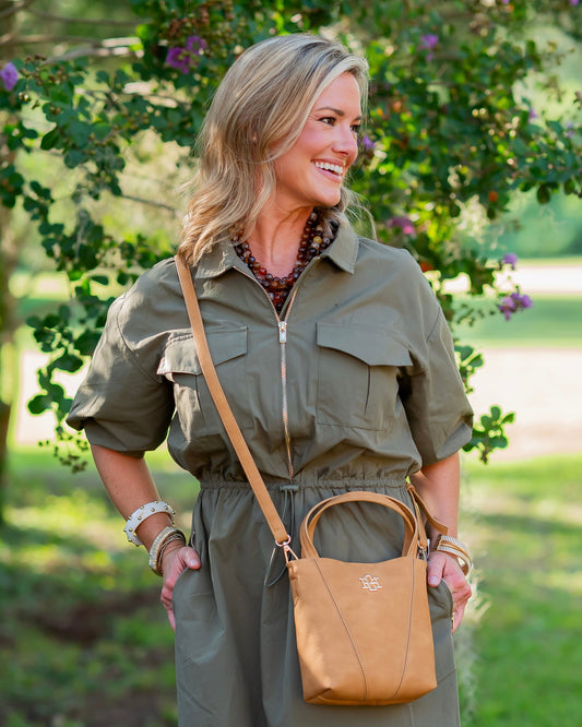 Banks Mini Bucket Bag Mustard S
