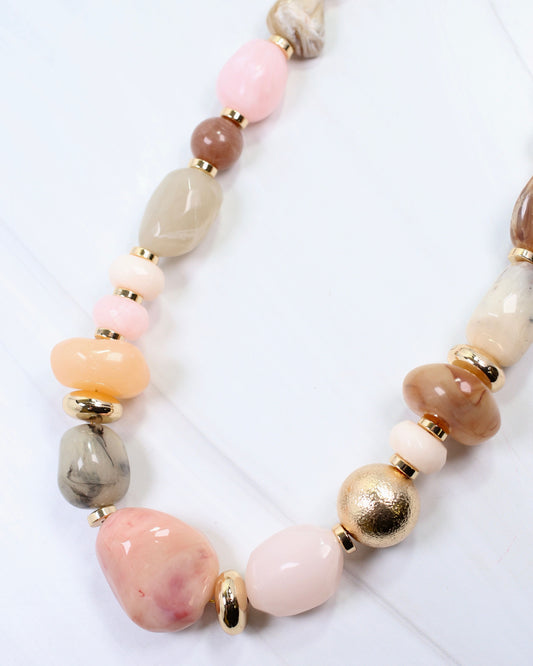 Bay Saint Lewis Stone Necklace Natural