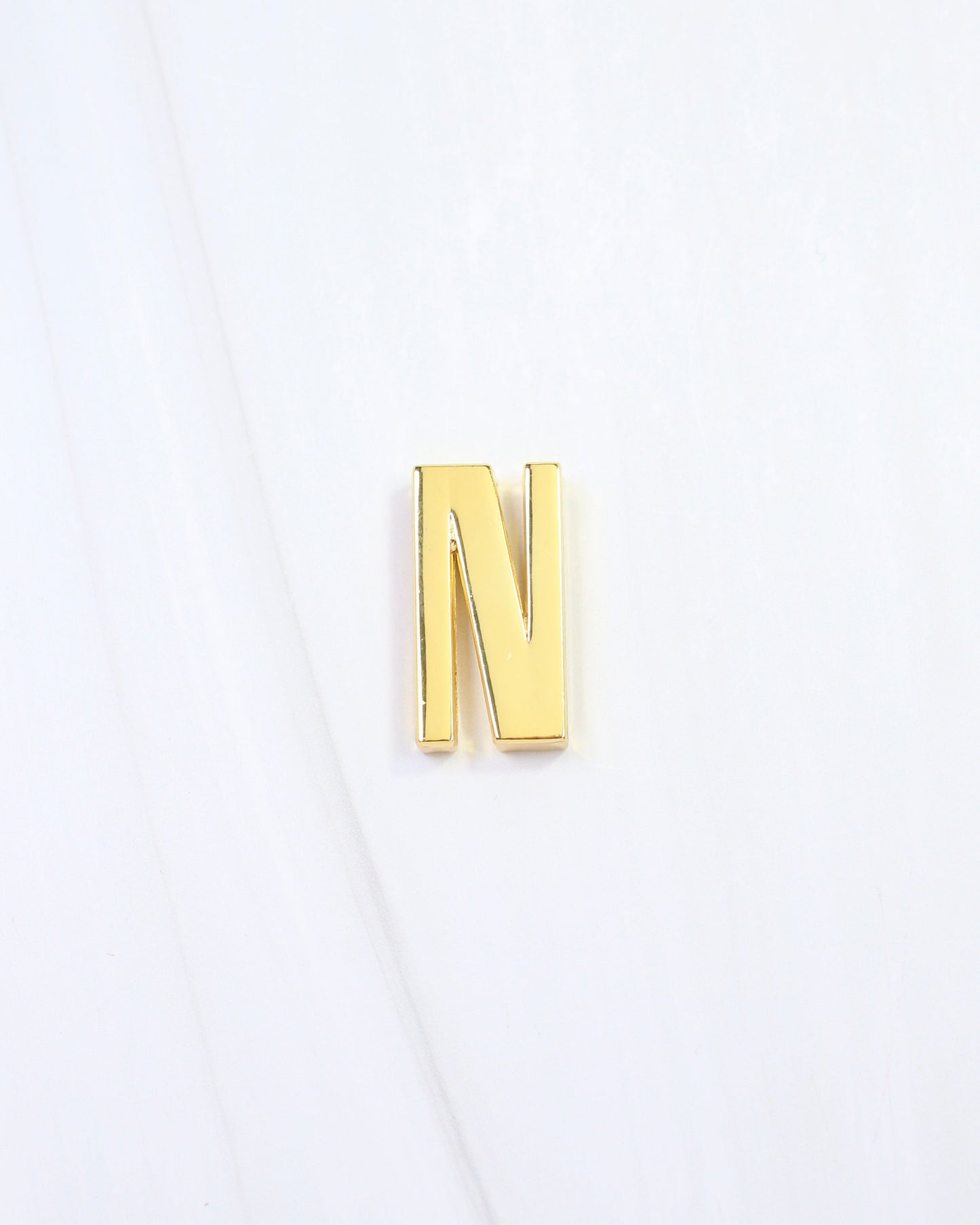 Arlett Initial Scarf Slide N Gold