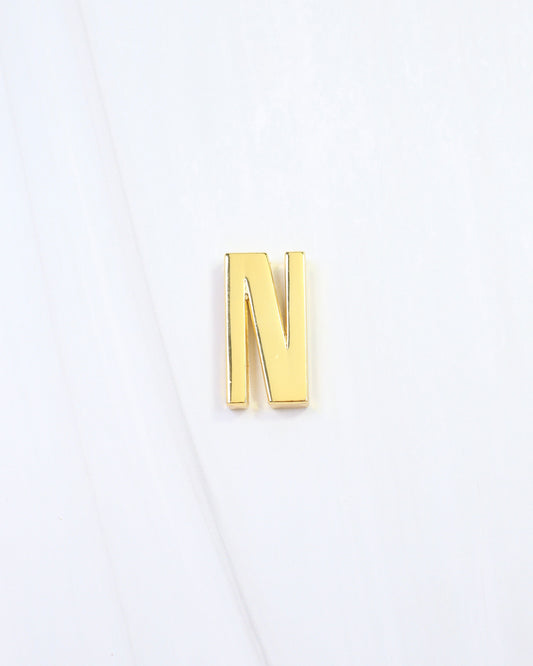 Arlett Initial Scarf Slide N Gold