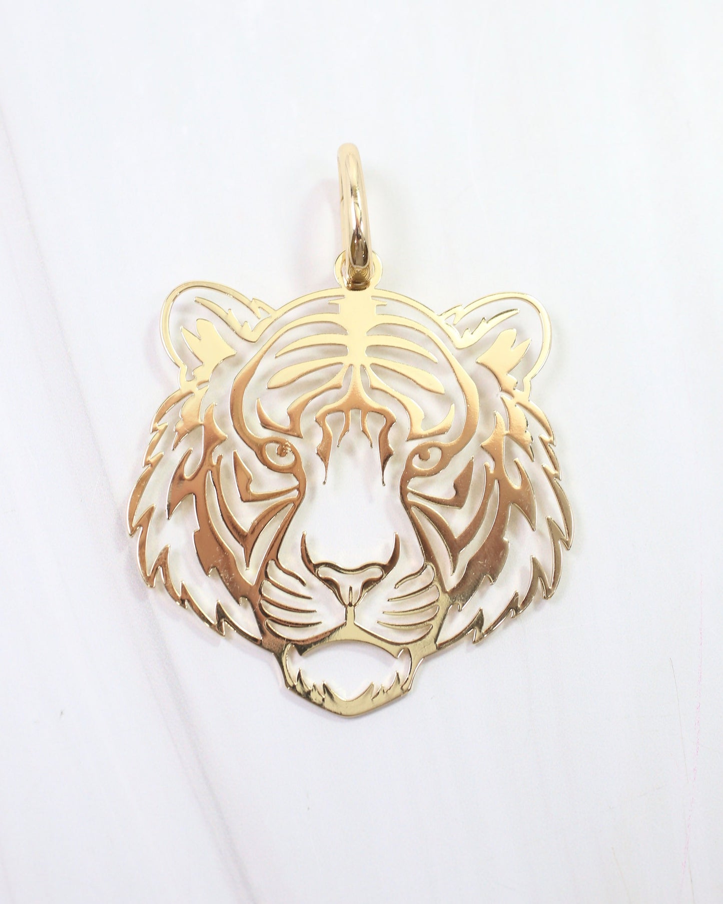 Trenton Tiger Charm Gold