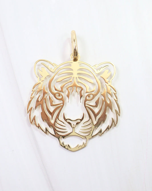 Trenton Tiger Charm Gold