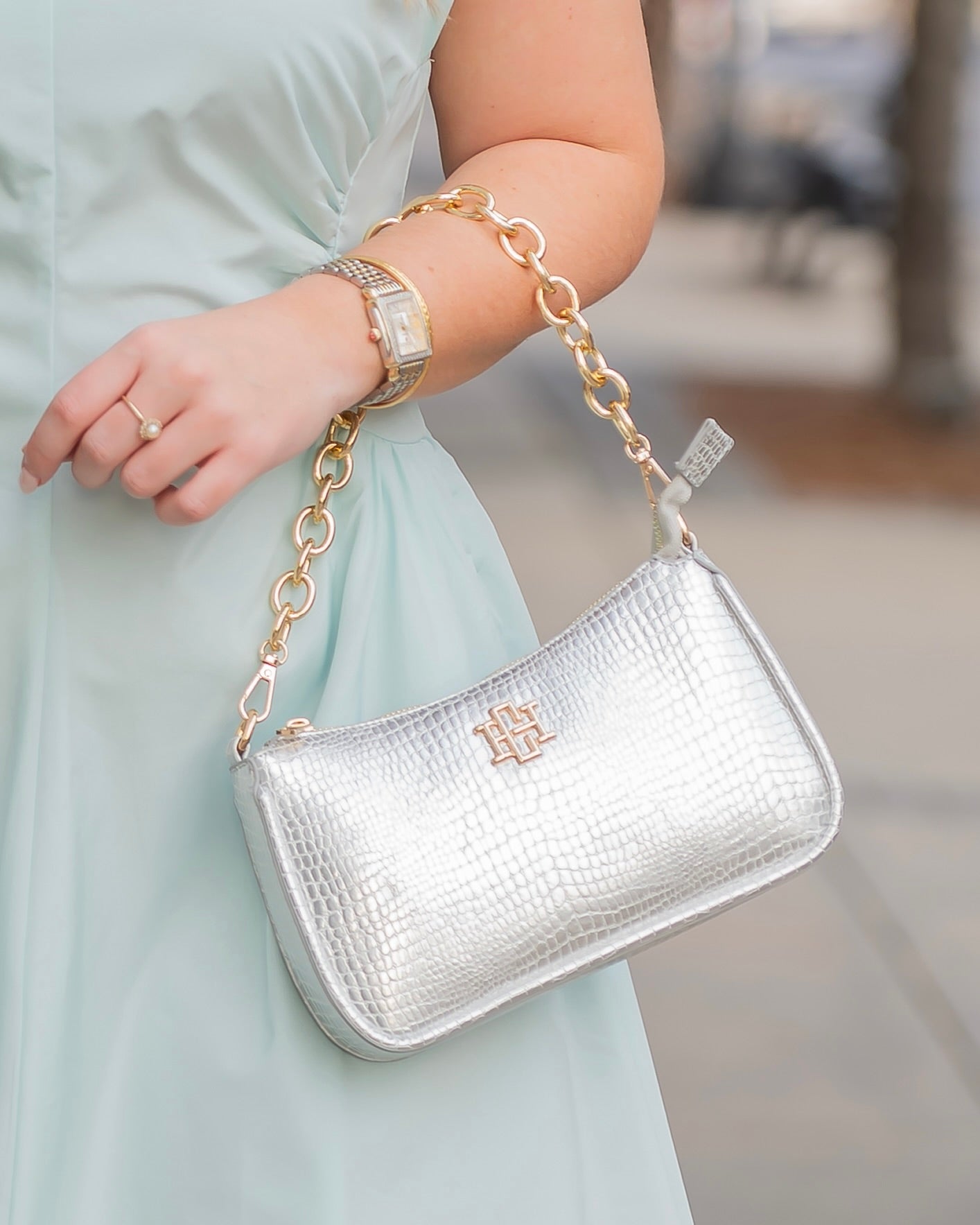 Joan Crossbody Silver EC