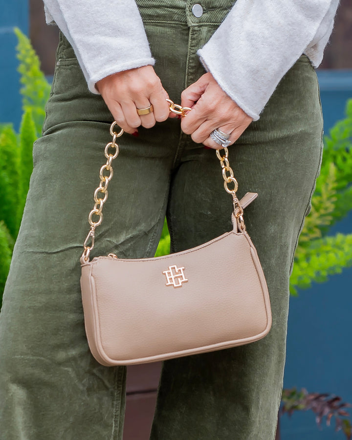 Caroline Hill Hadlee Hobo Bag Saddle S main image 1