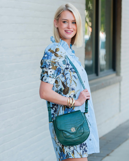 Sasha Handbag Hunter Green EC