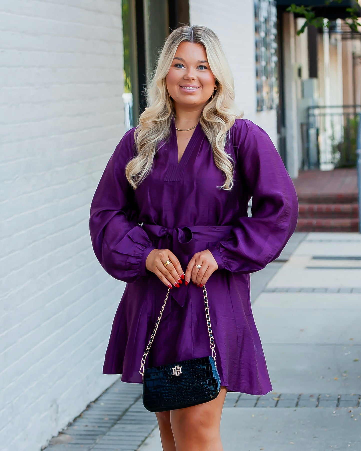 Livi Crossbody Black Patent EC