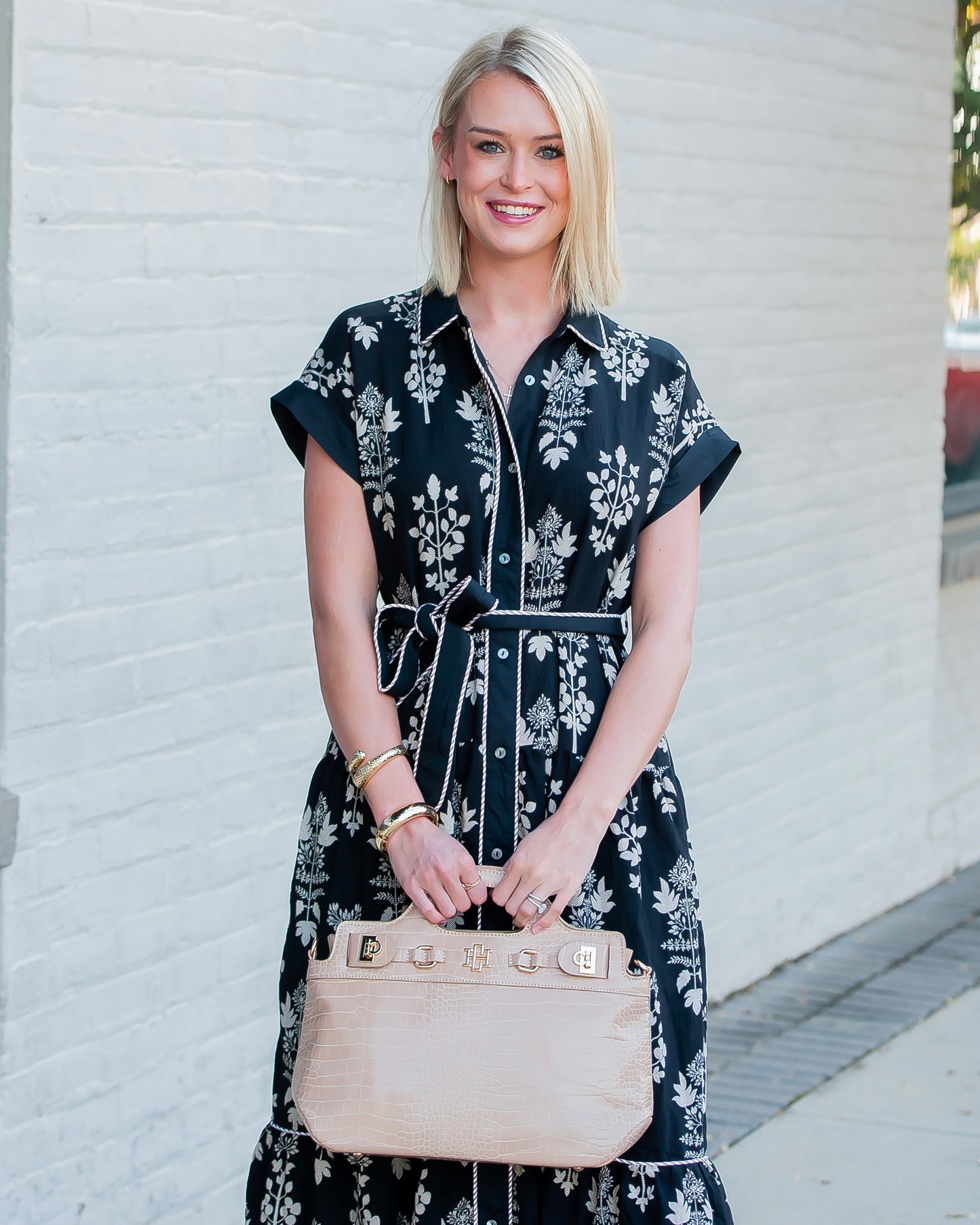 Savannah Handbag Latte EC