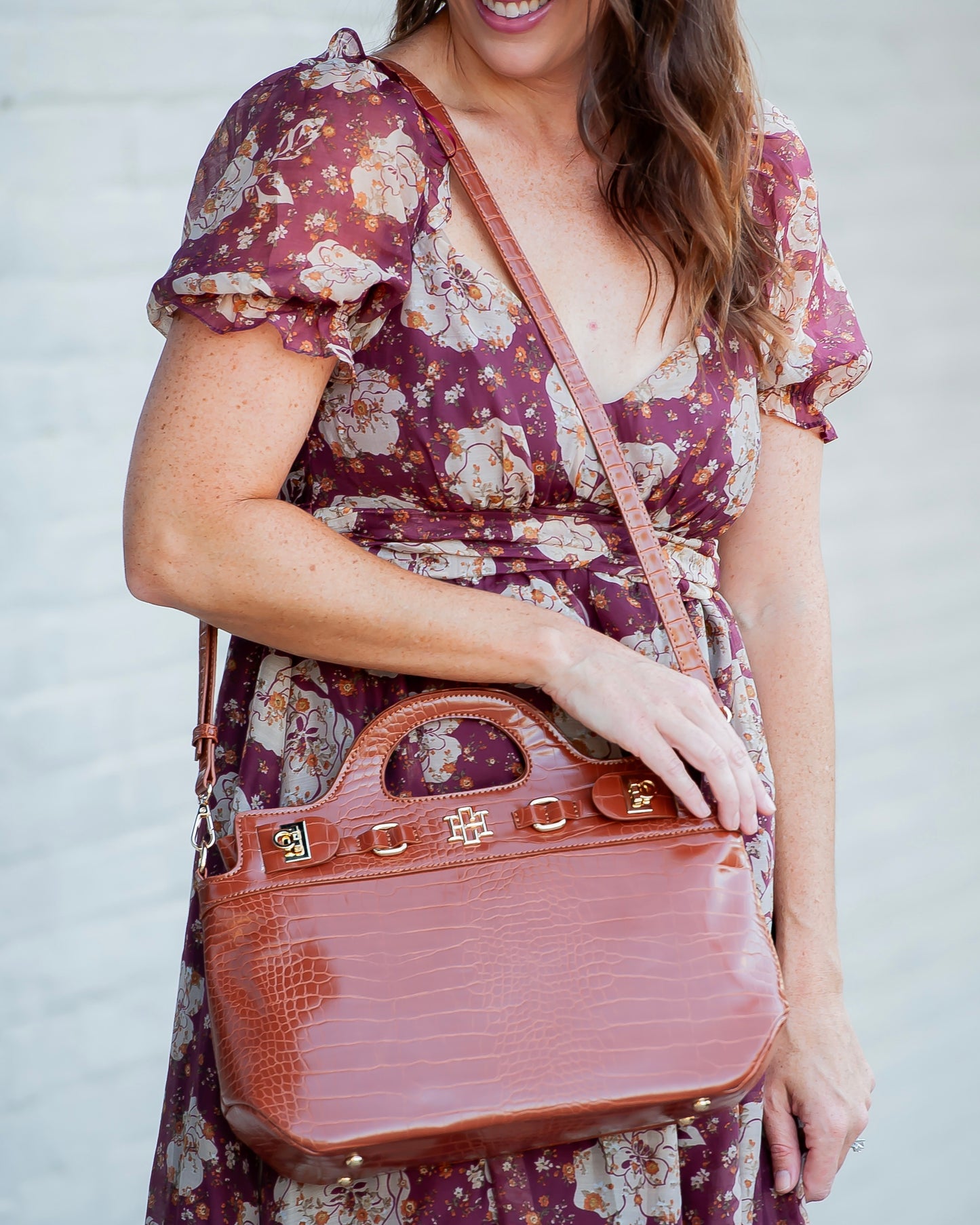 Savannah Handbag Saddle EC