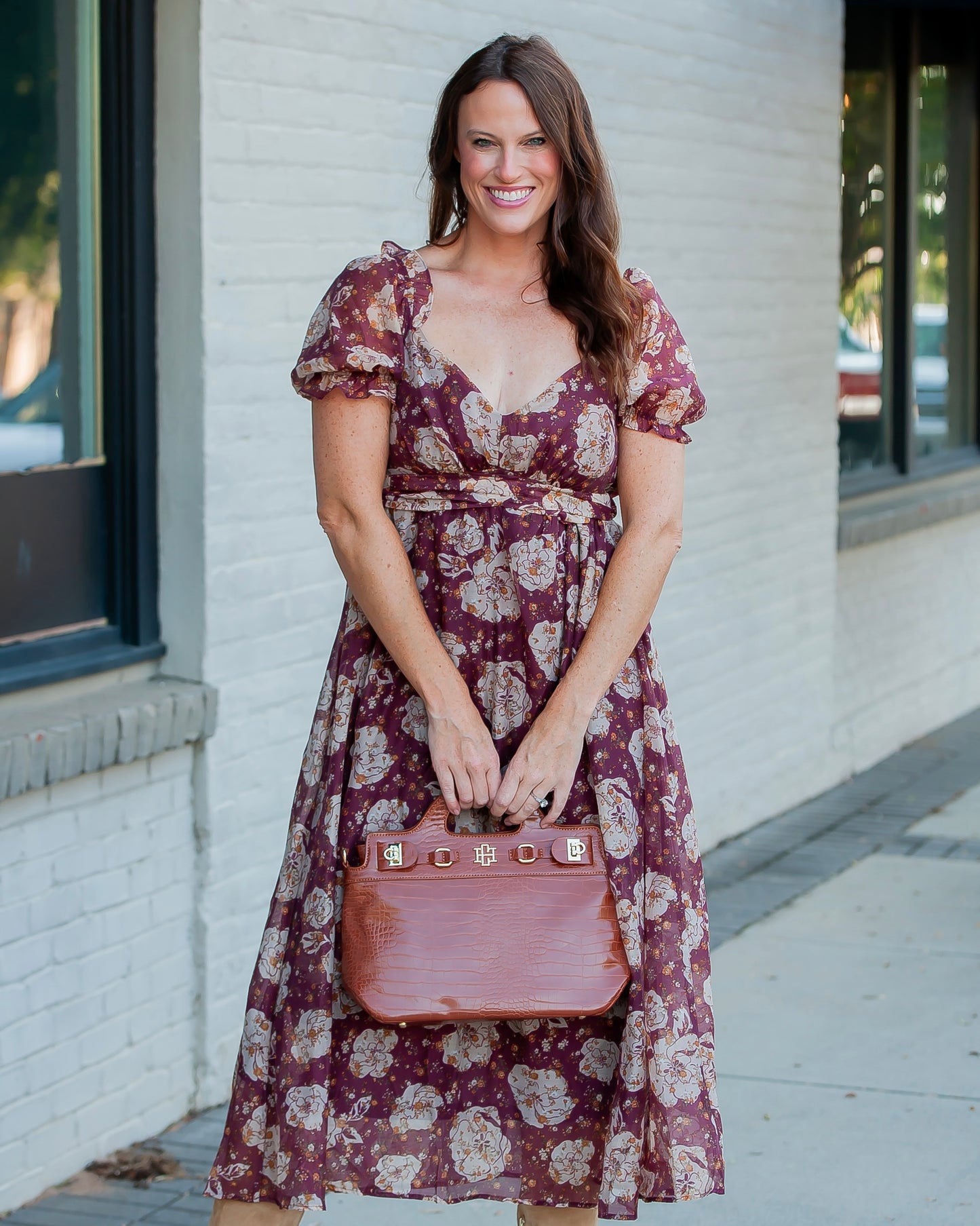 Savannah Handbag Saddle EC