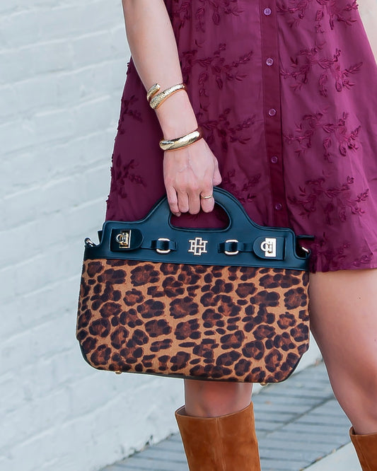 Savannah Handbag Spotted Saddle