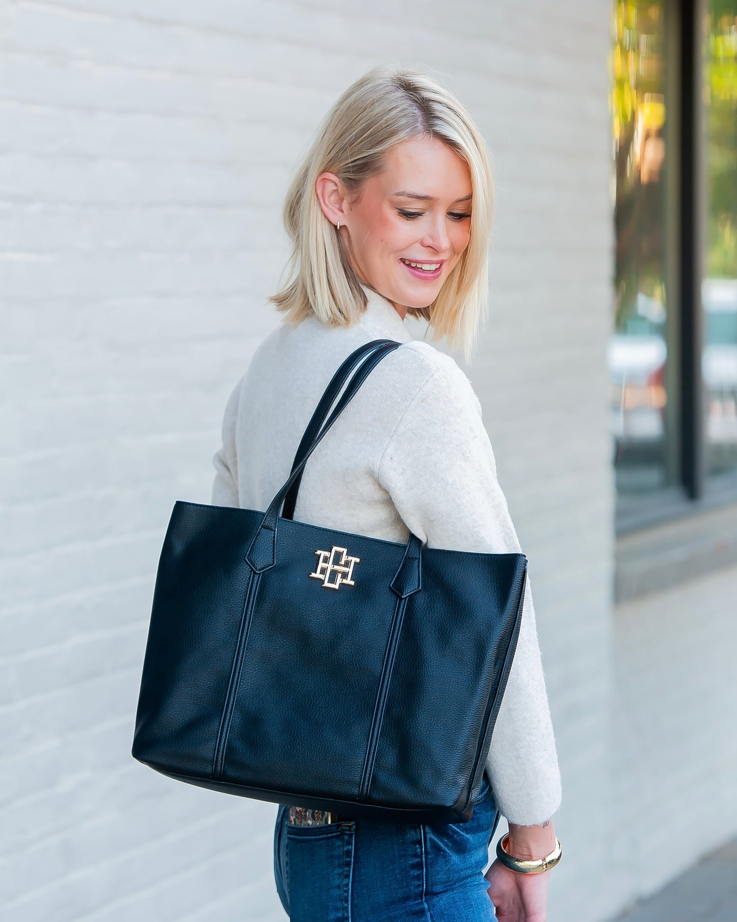 Heath Tote Bag Black