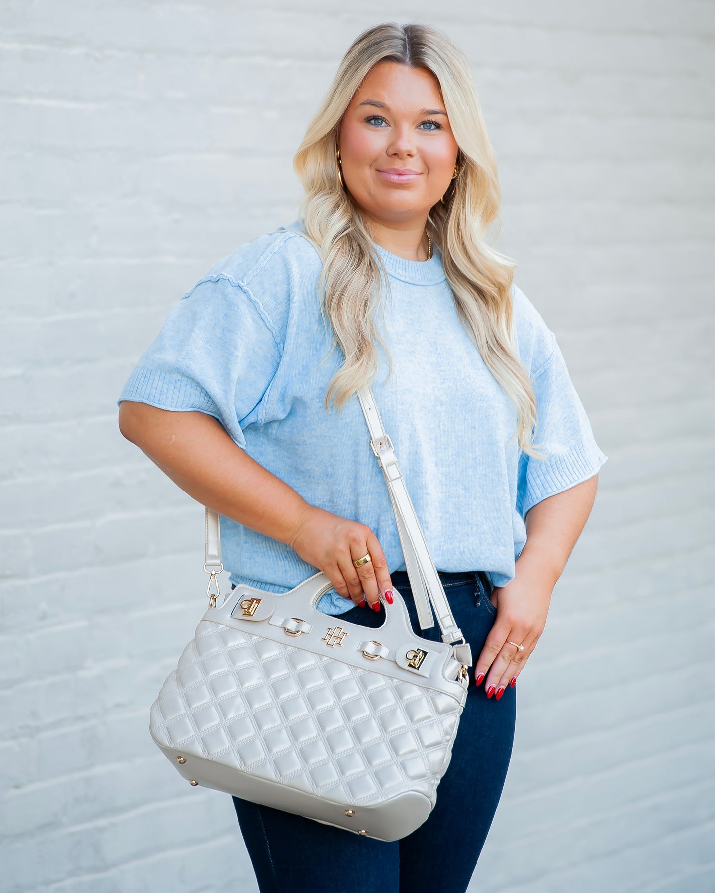 Savannah Handbag Pearl DQ
