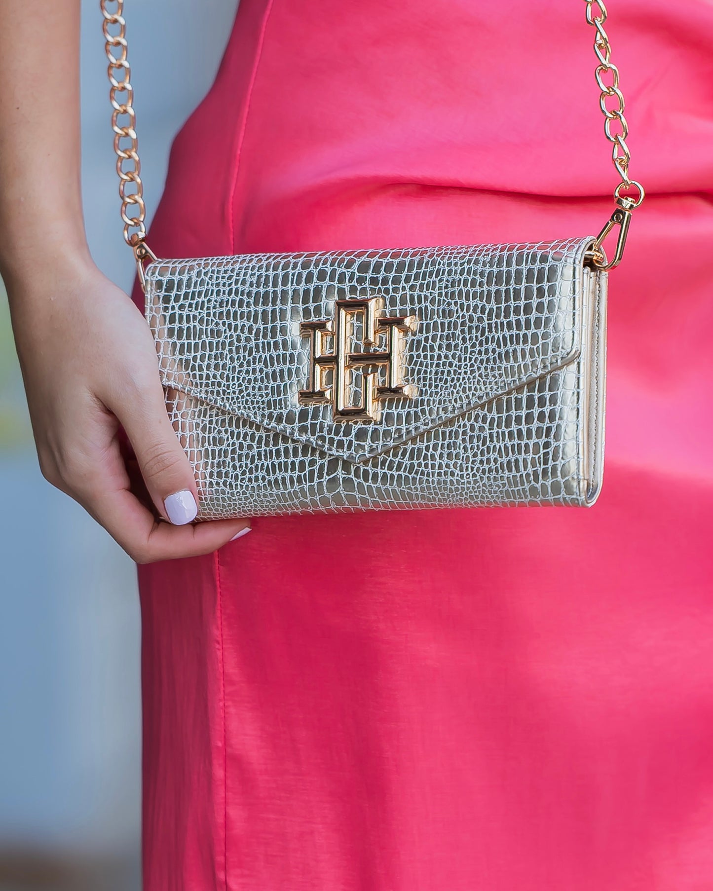 Carlington Clutch/Crossbody GOLD EC