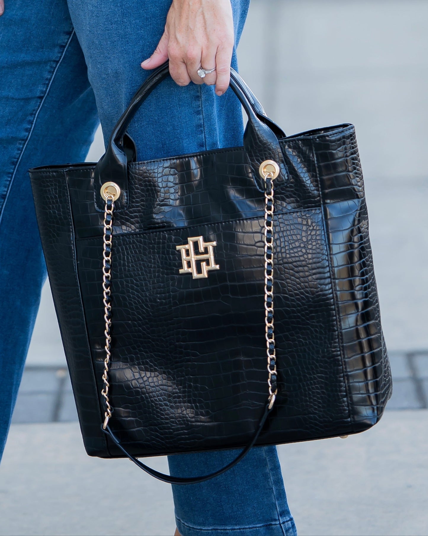 Kinzley Tote Black EC