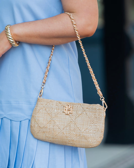 Livi Crossbody Natural Lattice