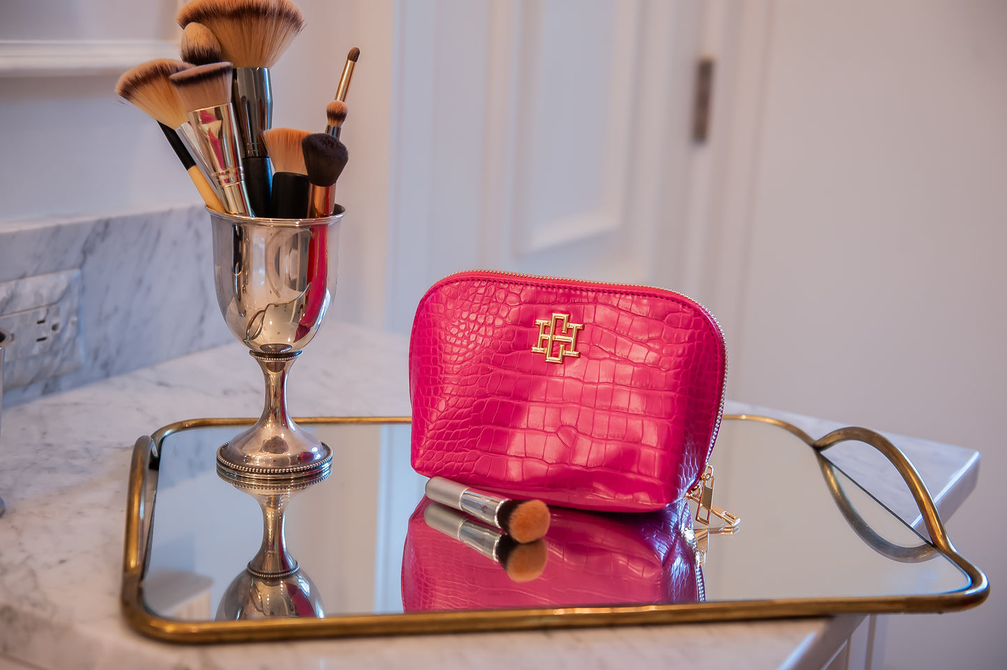 Ibiza Small Pouch Hot Pink EC