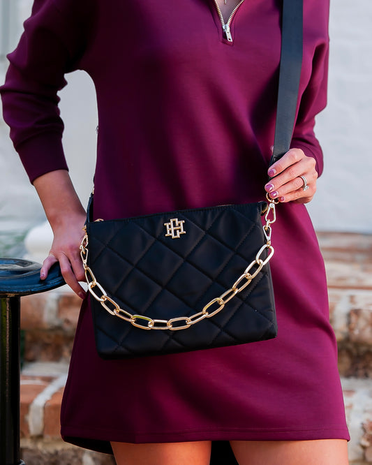 Ariana Crossbody Black Nylon