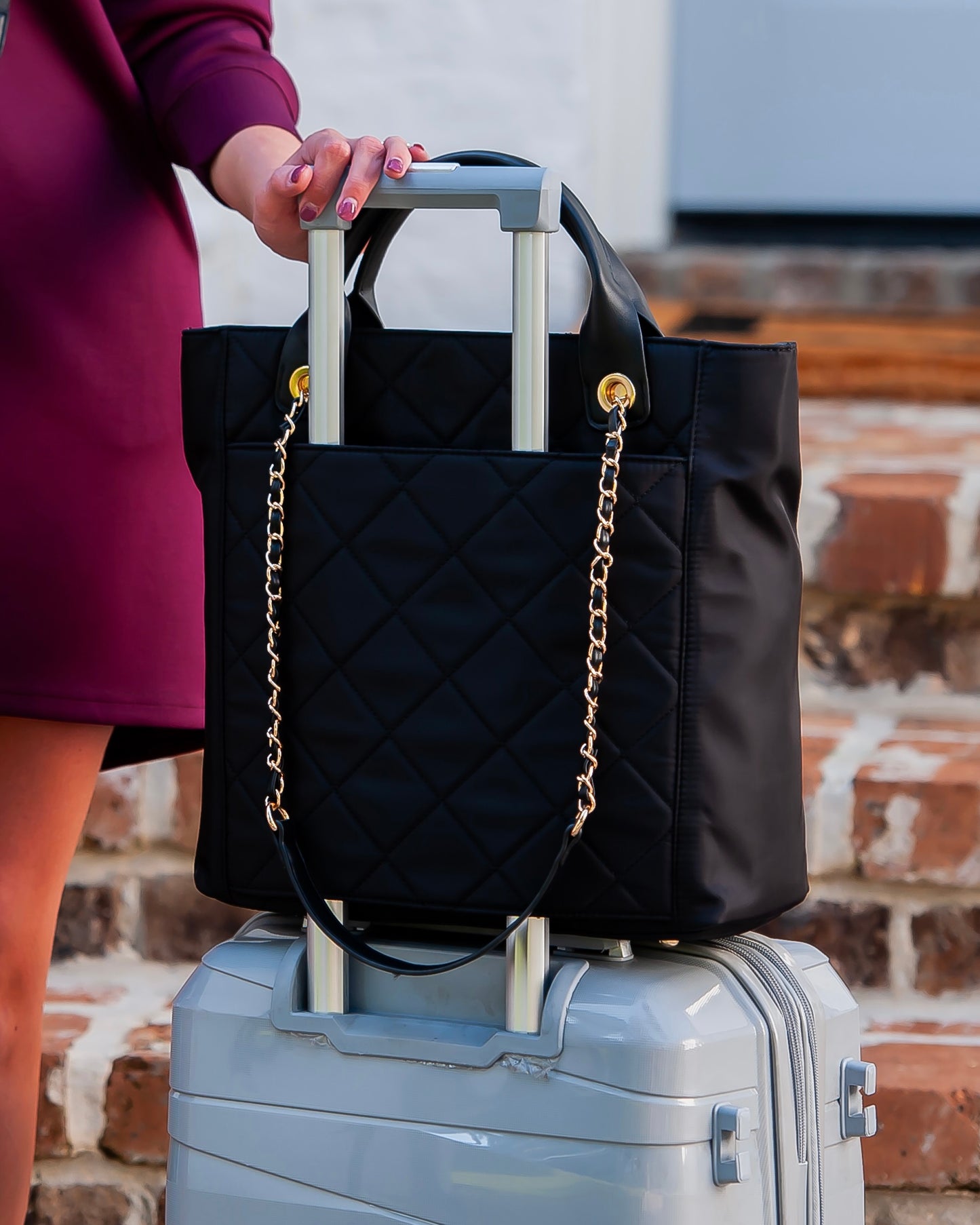 Kinzley Tote Black Nylon