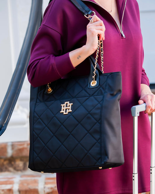 Kinzley Tote Black Nylon