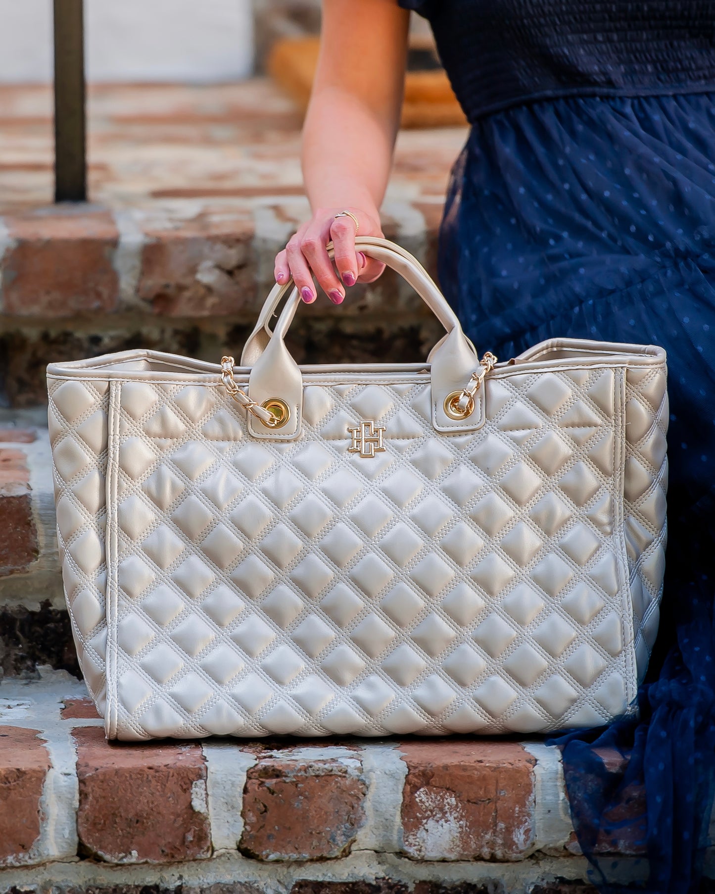 Melissa Tote Bag Pearl DQ