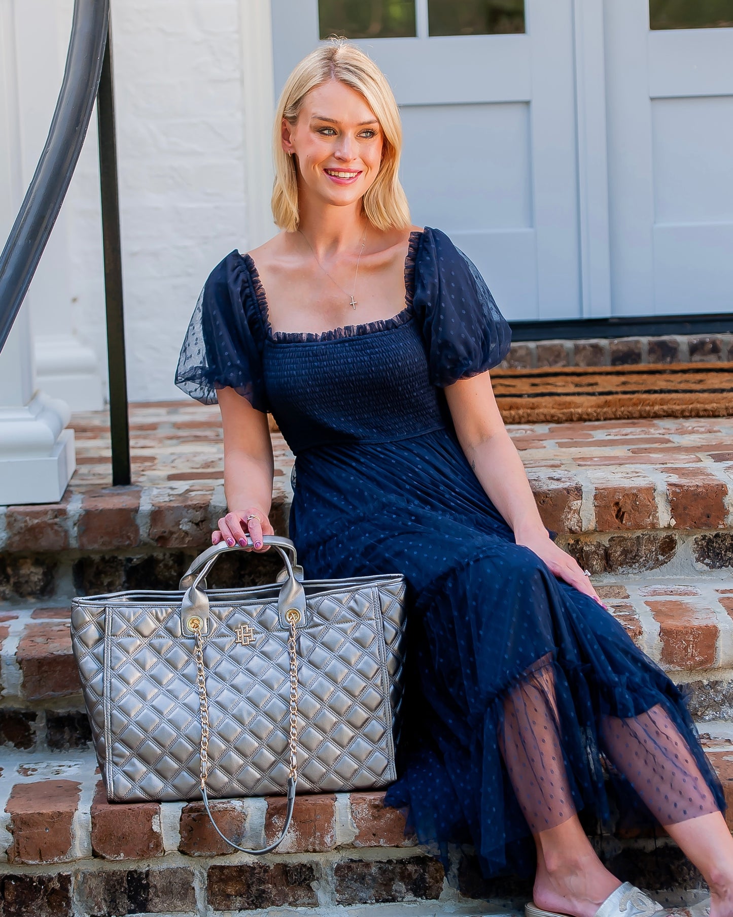 Melissa Tote Bag Black Pearl DQ