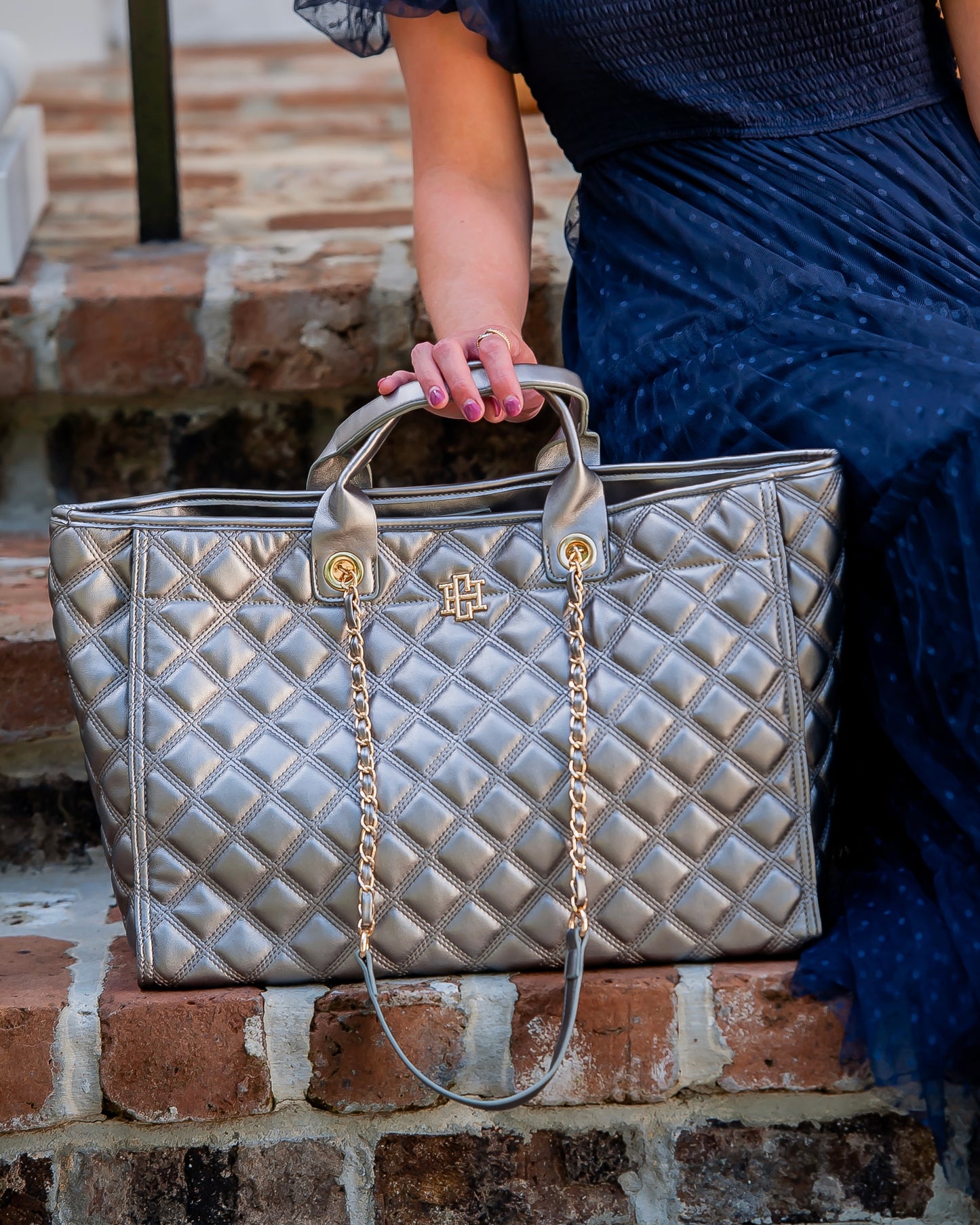 Melissa Tote Bag Black Pearl DQ