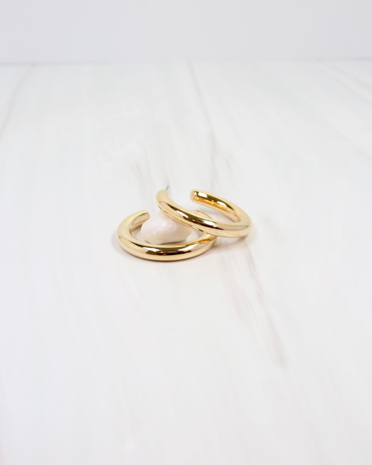 Alexandria Hoop Earring Gold