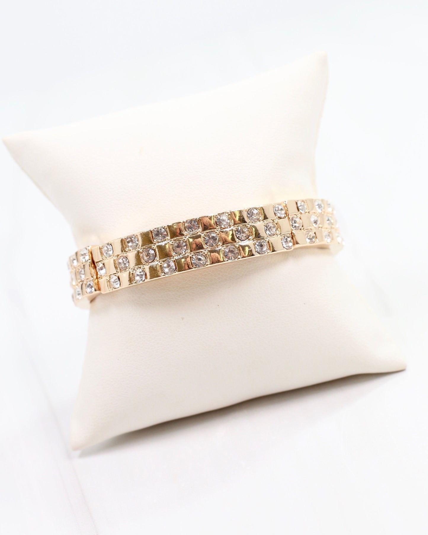 Renee Stretch Bracelet Gold