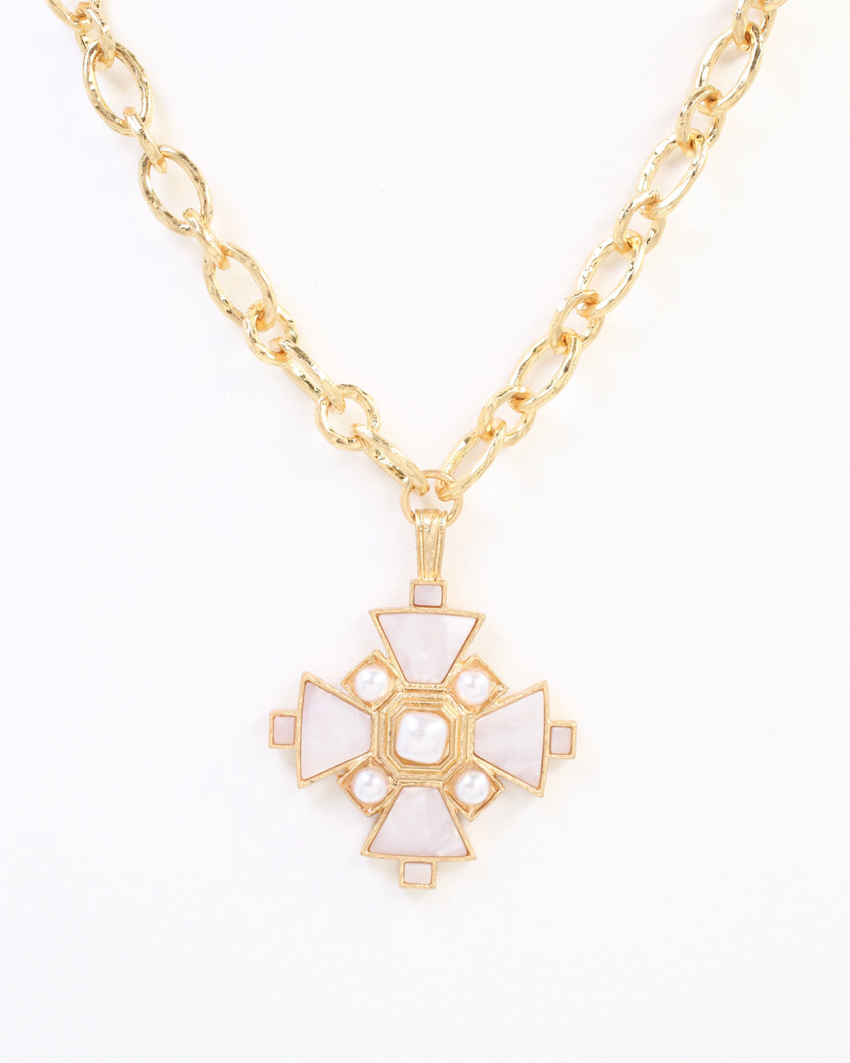 Forest Lodge Cross Pendant Necklace WRVG