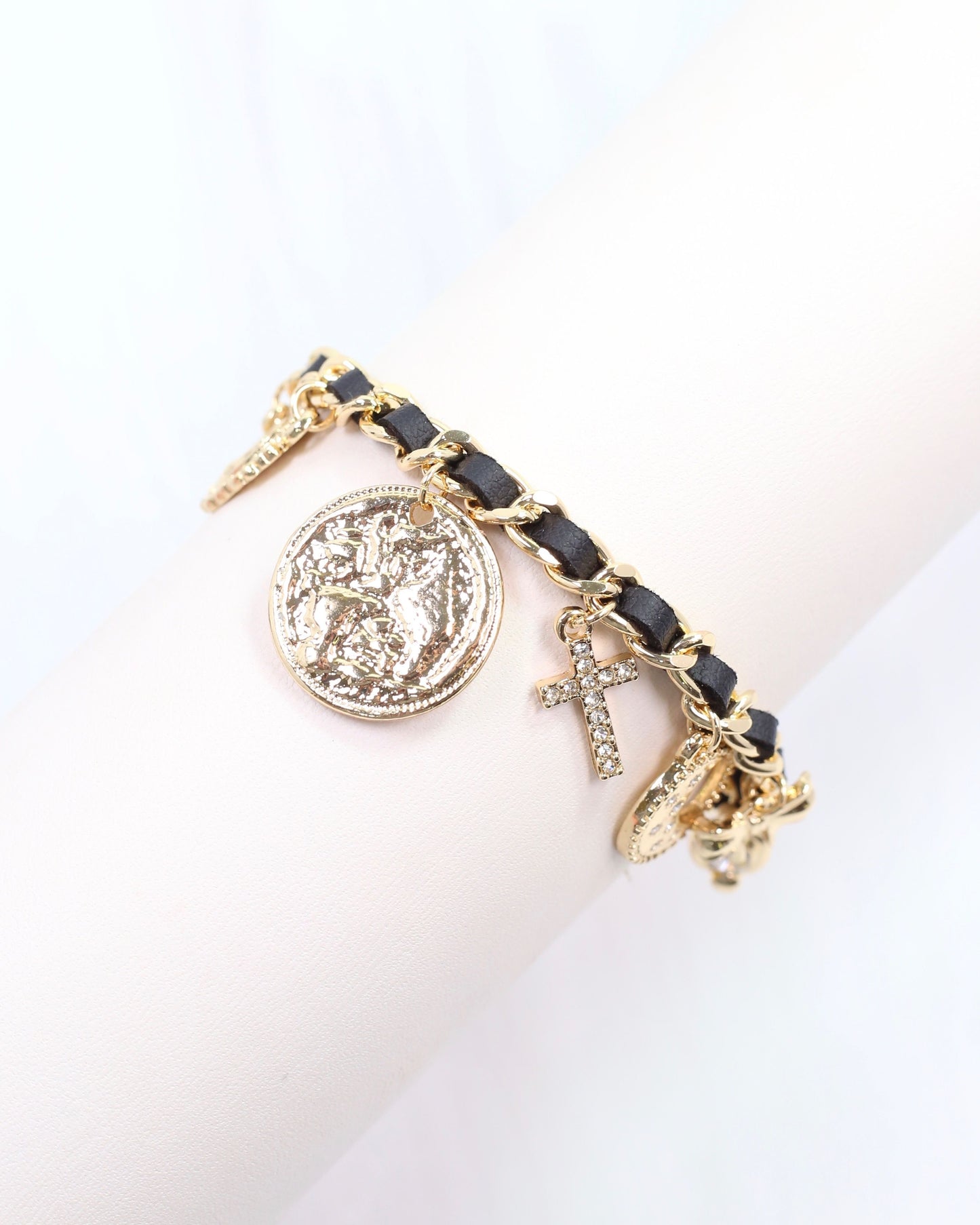 Misty Charm Bracelet Black