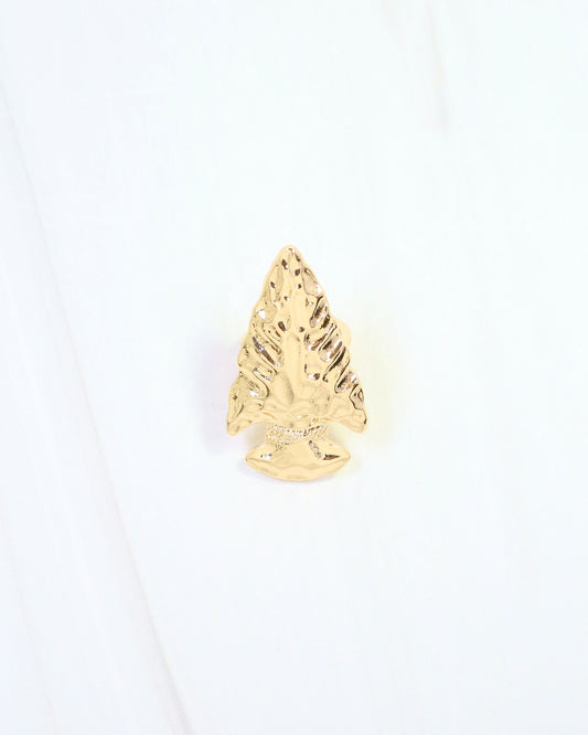 Sally Scarf Slide Arrow Gold