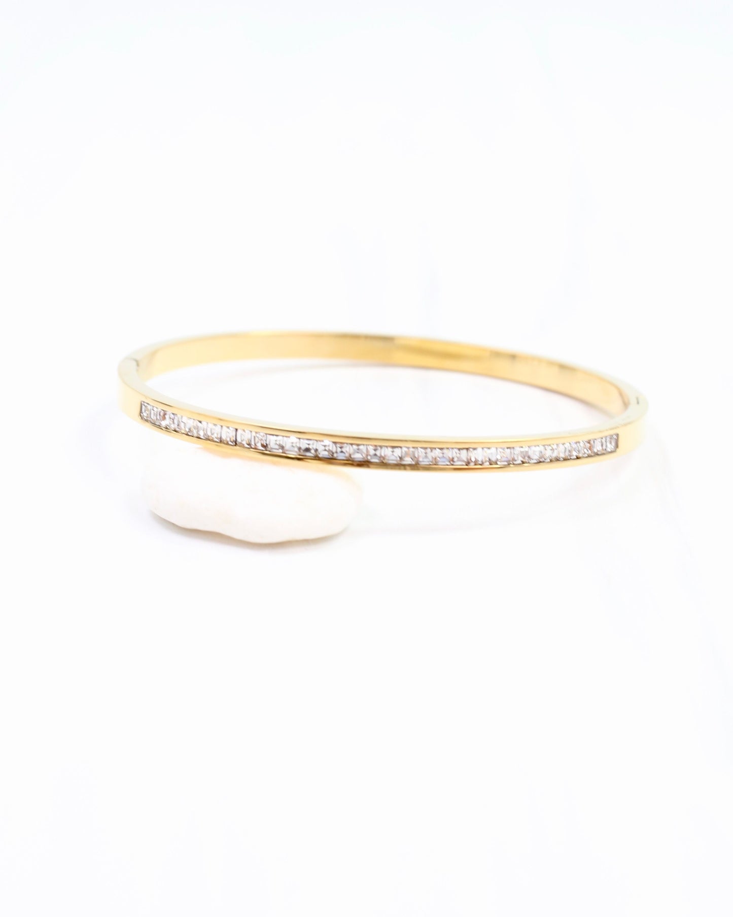 Nell Bangle Bracelet Gold