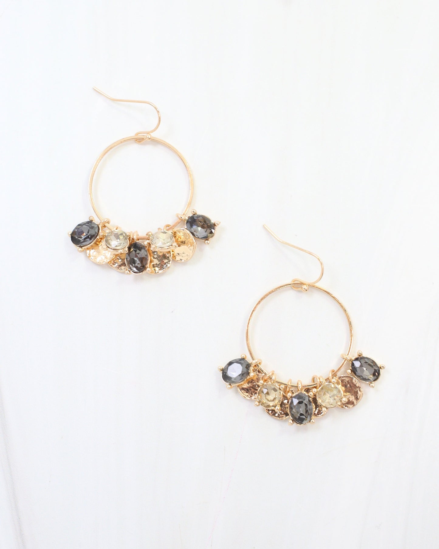 Carrolton Charm Earring Black Diamond