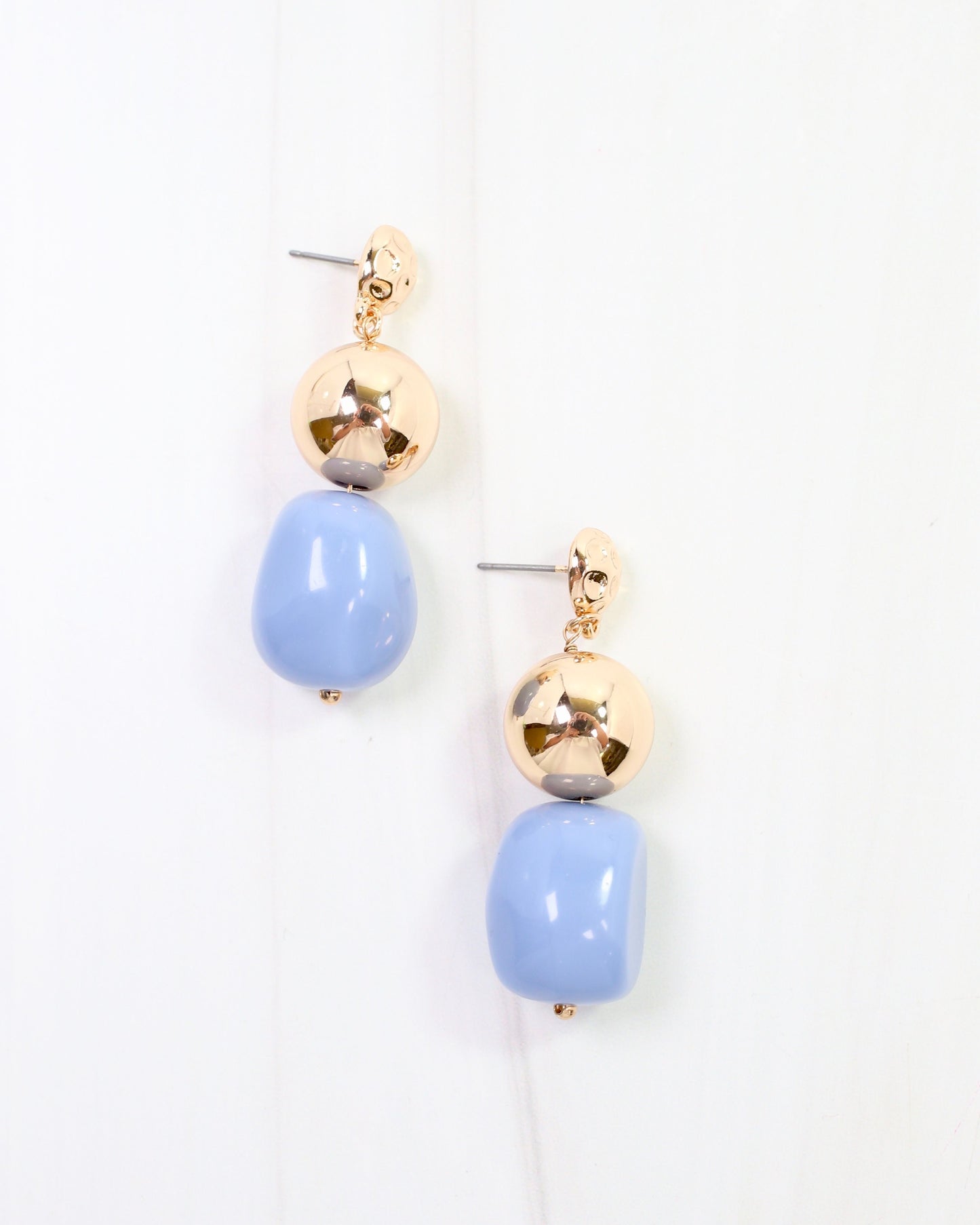 Bridgeport Stone Dangle Earring Blue
