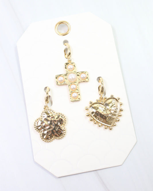 Clampett Charm Set Gold