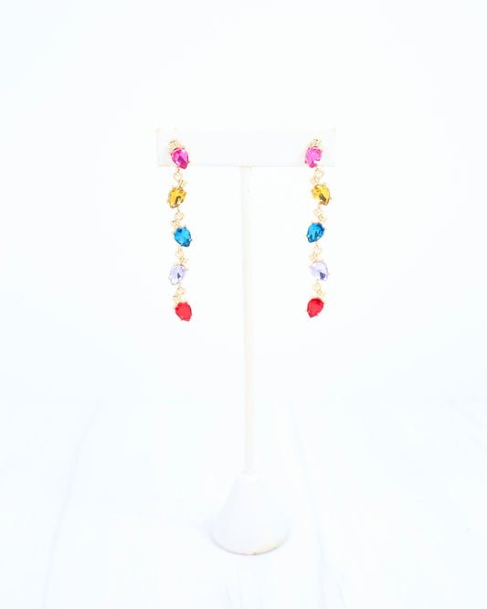 Light Party Dangle Earring Multi