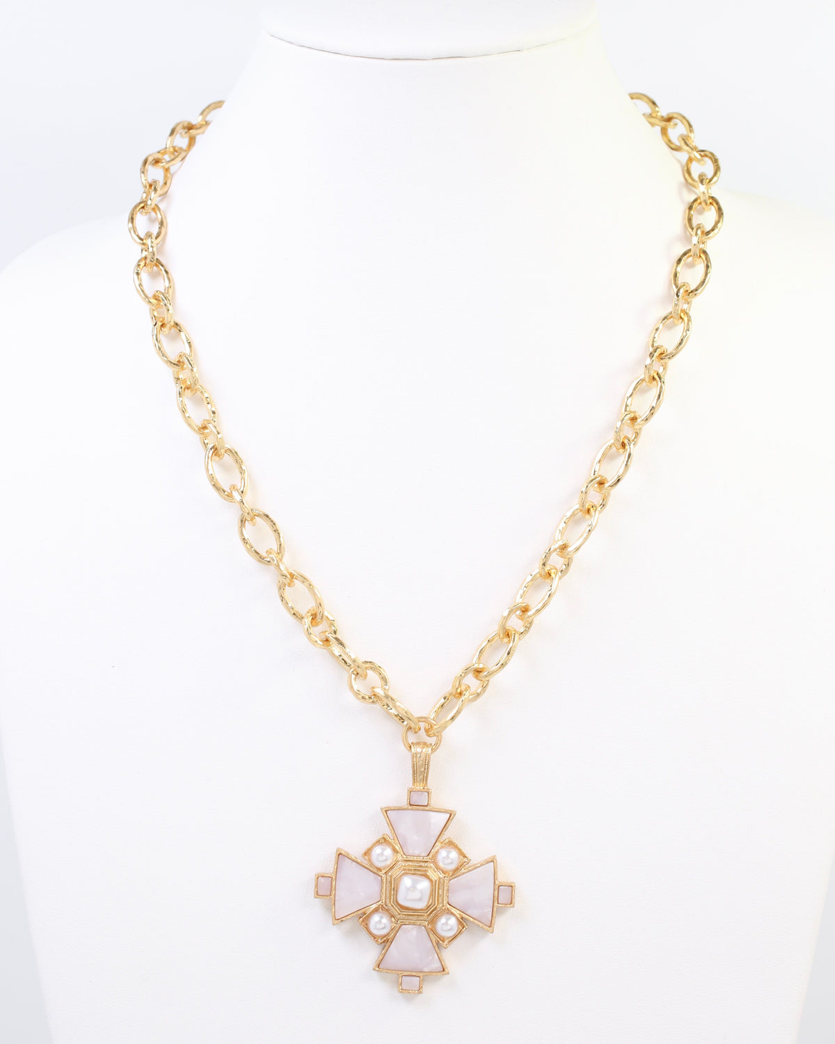 Forest Lodge Cross Pendant Necklace WRVG