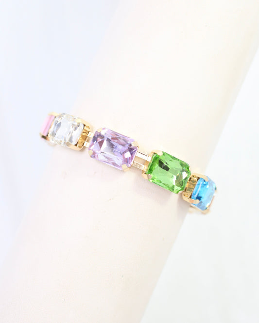 Brinson Crystal Bracelet Lavender Multi